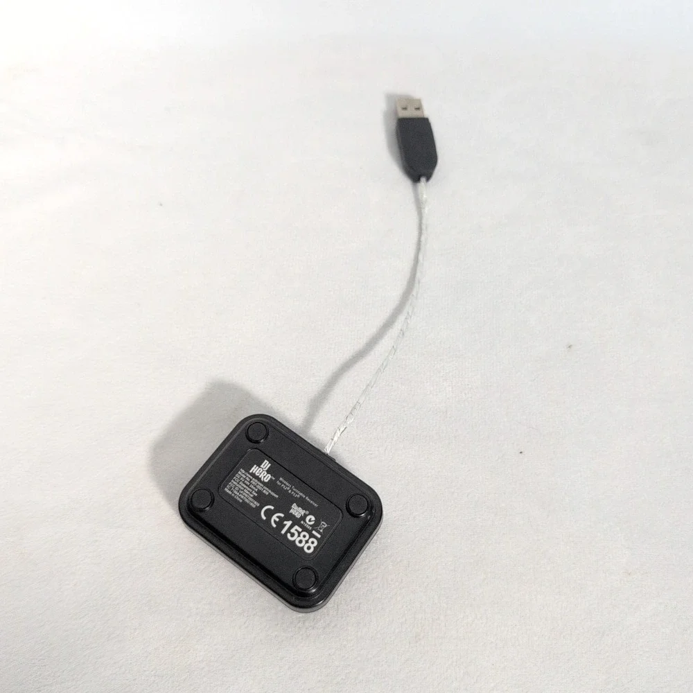 DJ Hero Wireless Turntable Receiver USB Dongle for PS2 PS3 Model PRT-0001.809
